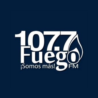 Radio Fuego 107.7 FM logo