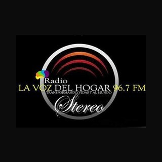 La Voz del Hogar 96.7 FM logo