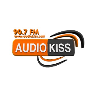 Audiokiss 90.7 FM logo