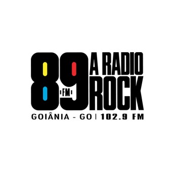 89 A Rádio Rock de Goiânia logo