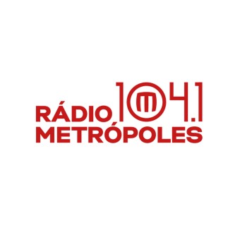 Rádio Metrópoles FM 104.1 Brasília logo