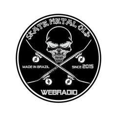 Skate Metal Old Radio