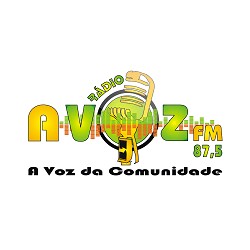 Rádio A voz FM 87.5 logo