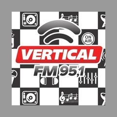 Vertical FM 95.1 logo