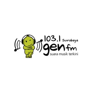 103.1 Gen FM Surabaya logo