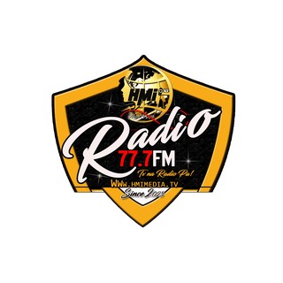 77.7FM HMITV RADIO logo