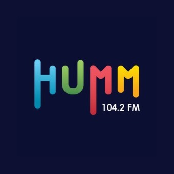 HUMM FM 104.2 FM logo