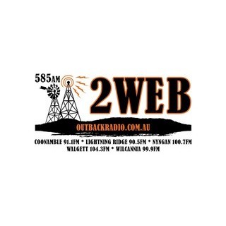 2WEB - Outback Radio 585 AM logo