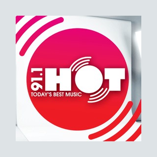 Hot 91.1 FM logo