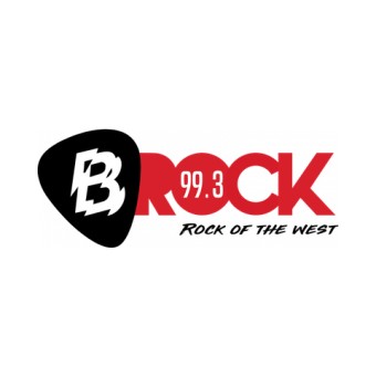 99.3 B-Rock FM logo