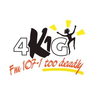 4K1G FM 107.1 logo