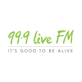 99.9 Live FM logo