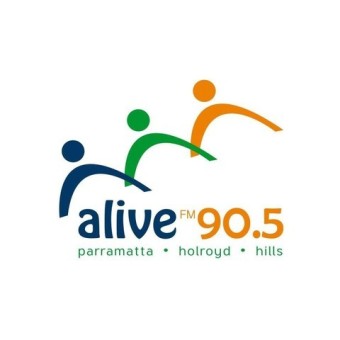 Alive 90.5 FM logo